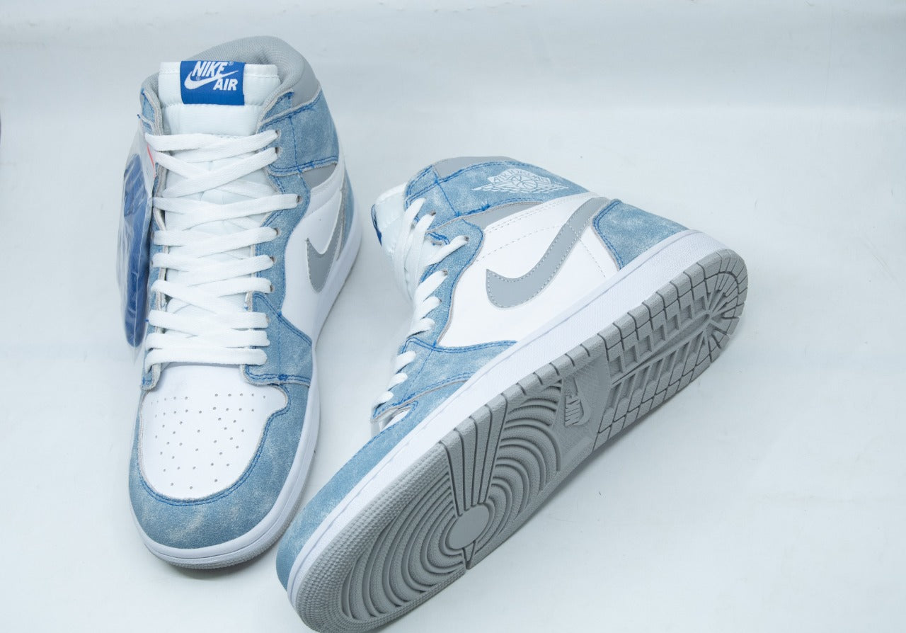 Sky Blue White Sneakers
