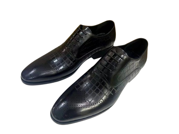 Ricky Gift Men’s Lace Up Formal Shoes-Black