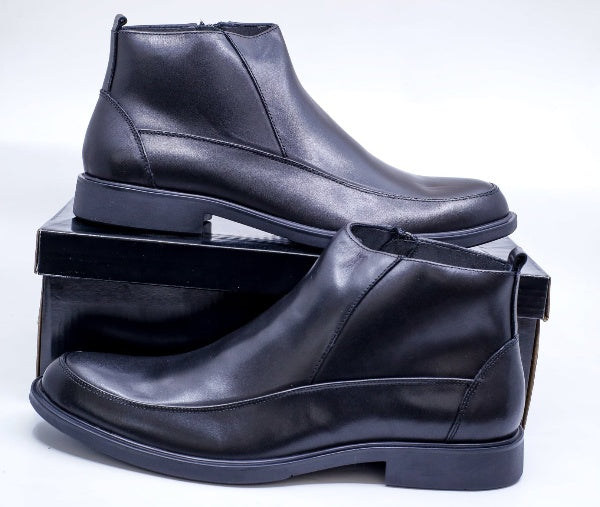 Men’s Tilden Zip Chelsea Boots-Black