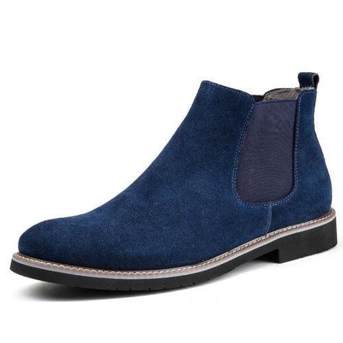 Fashion AR Men Boots-Navy Blue
