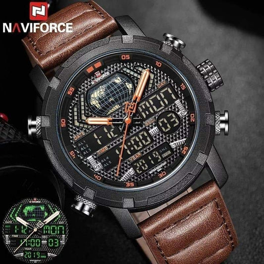 NAVIFORCE Men Waterproof Sport Watches