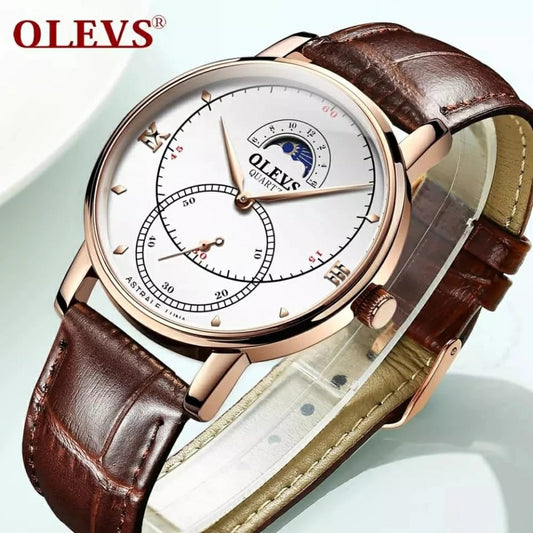 OLEVS Elite Men’s Quartz Business Watches