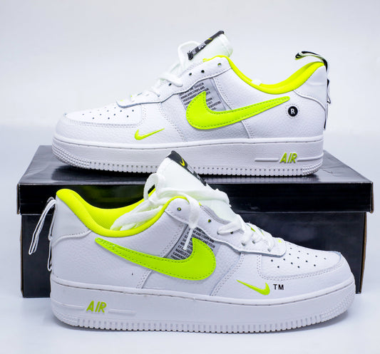 Fashion Sneakers-White Light Green