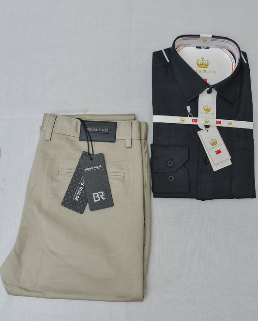 Men's Shirt,Khaki Pants