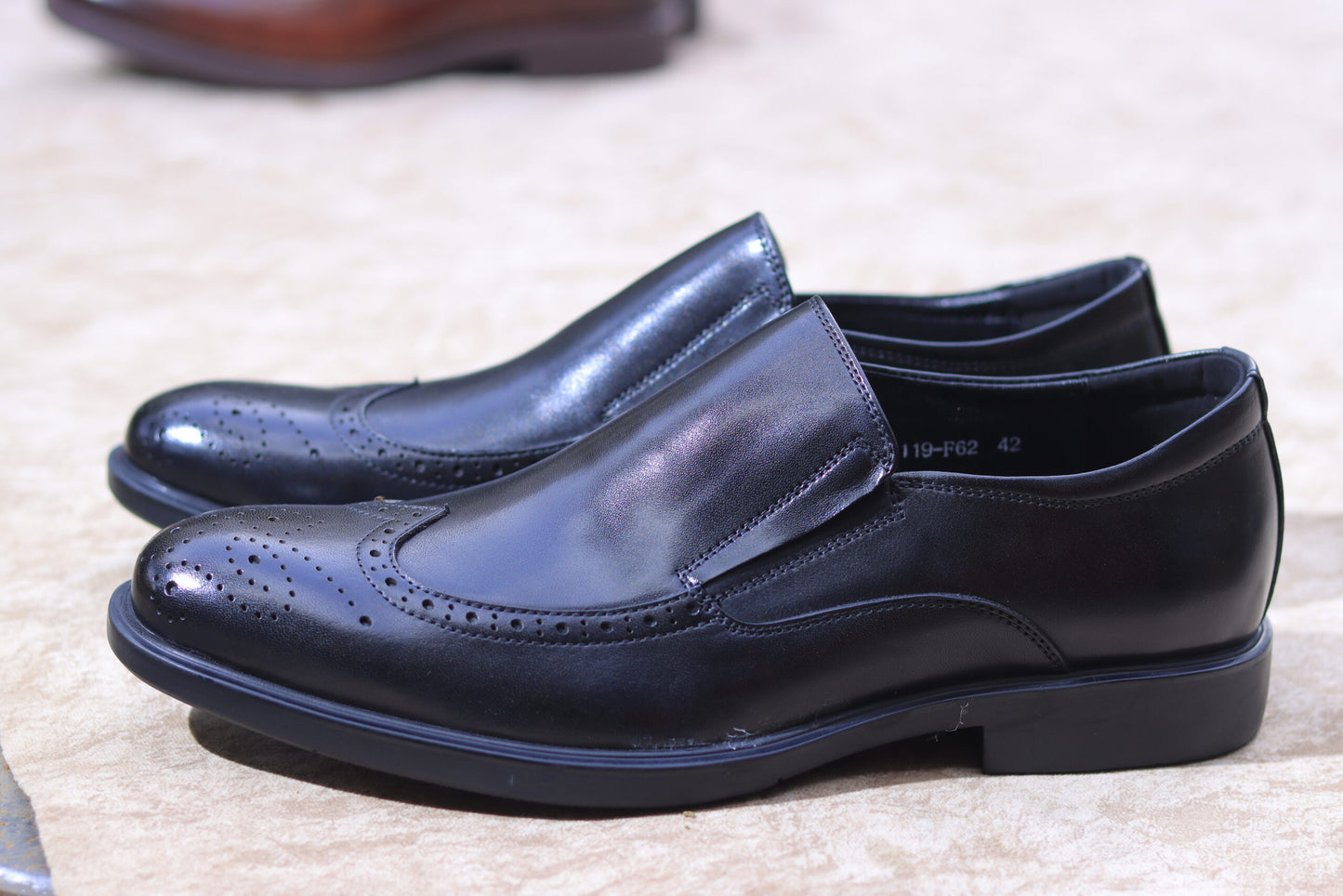 Slip-On Shoes in Black