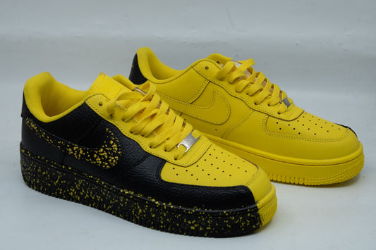 Fashion Sneakers-Yellow Black