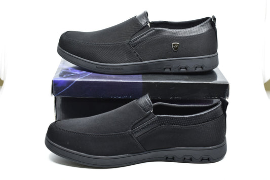 Men Black Rubber Outdoor Shoe