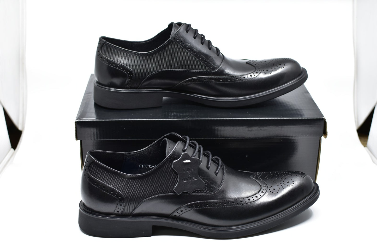 Ricky Gift Black Official Men Shoes