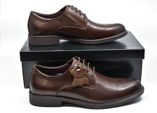 Ricky Gift Coffee Brown Men Official Shoes