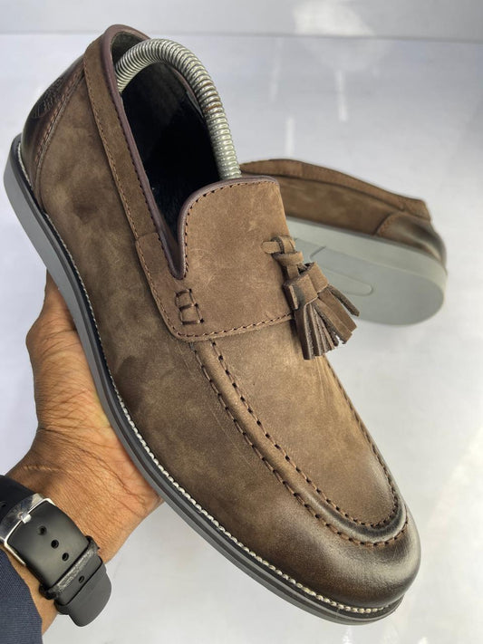 Brown Men Loafer