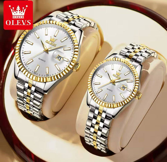 OLEVS Watch Couple Set - Ricky Valentines Gift - Set