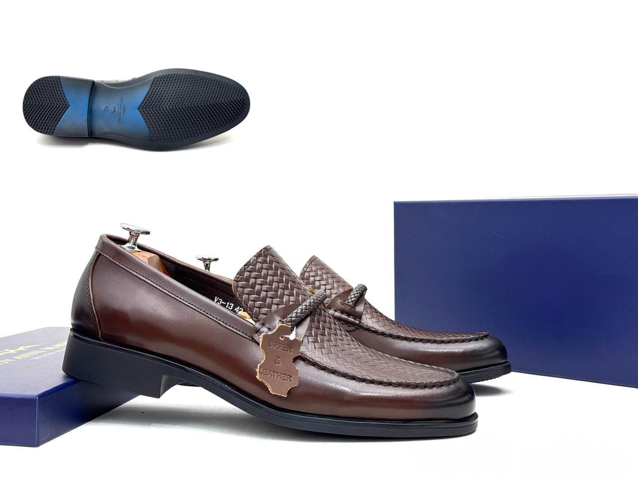 Men's Coffee Brown Official Shoes