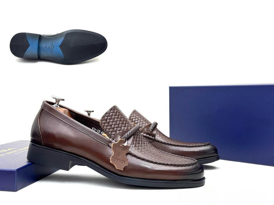 Men's Coffee Brown Official Shoes