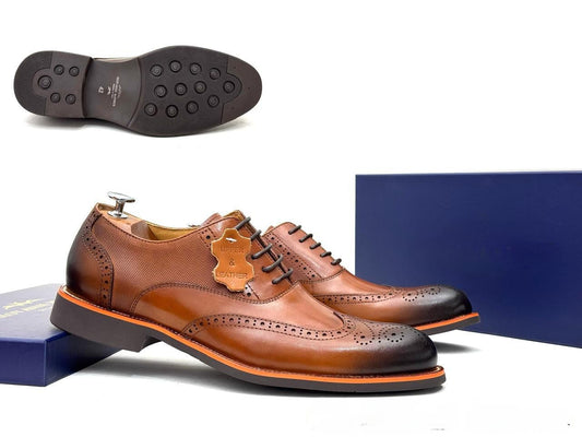 Luxury Italian Men’s Genuine Leather Shoes