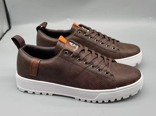 Fashion Sneakers-Brown