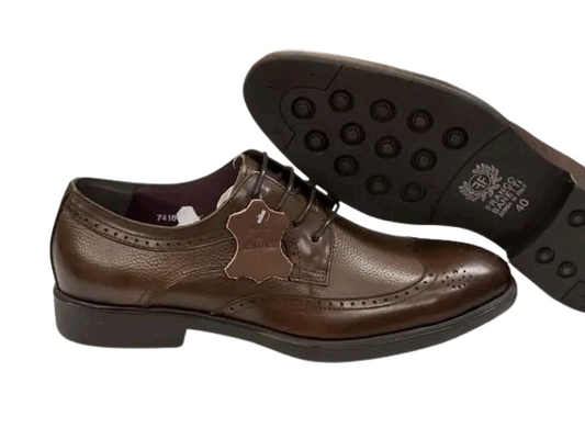 Ricky Gift Coffee Brown Oxford Men Shoe
