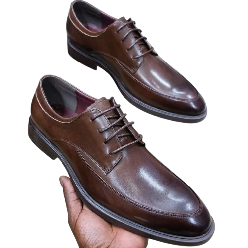 Ricky Gift Smooth Coffee Brown Men Official shoes