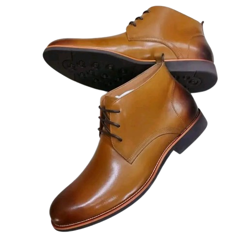 Ricky Gift Men Official Brown Boots