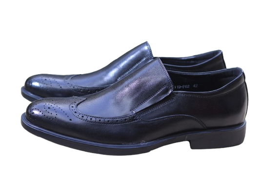 Official Shoes in Coffee Brown - Black