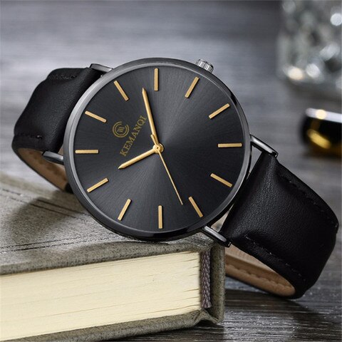 Ultra-Thin Elegant Fashion KEMANQI Men's Watch