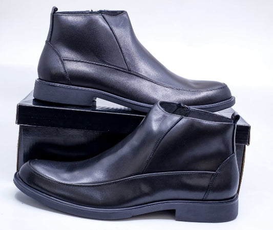 Men’s Tilden Zip Chelsea Boots-Black