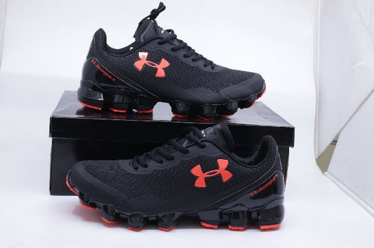 Under Armour Scorpio Sneaker Shoes-Red Black