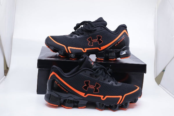 Under Armour Scorpio Sneaker Shoes-Black Orange